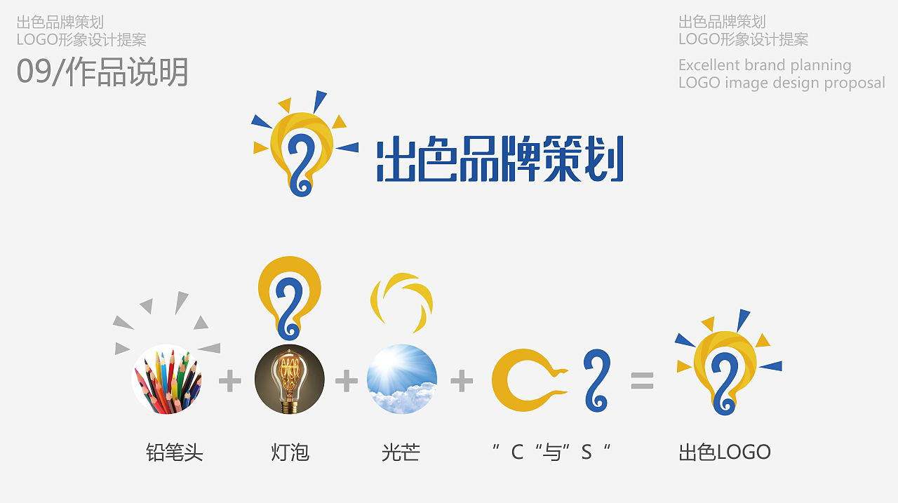出色品牌策劃LOGO提案